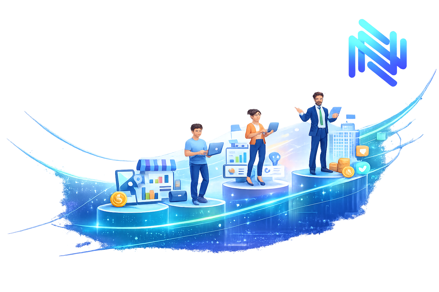 NUWINZ POS devices and dashboard